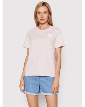 Wood Wood T-Shirt Mia 10292502-2222 Różowy Regular Fit