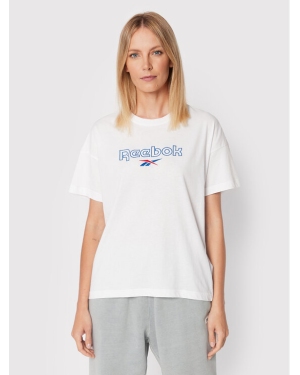 Reebok T-Shirt Brand HD0938 Biały Relaxed Fit