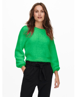 ONLY Sweter 15235973 Zielony Regular Fit