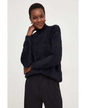 Answear Lab sweter damski kolor czarny z półgolfem