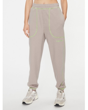 Calvin Klein Underwear Spodnie dresowe 000QS7016E Szary Regular Fit