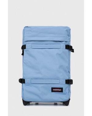 Eastpak walizka kolor niebieski