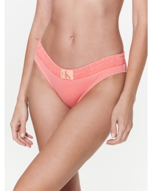 Calvin Klein Swimwear Dół od bikini KW0KW01990 Pomarańczowy