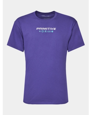 Primitive T-Shirt Zenith PAPFA2306 Fioletowy Regular Fit