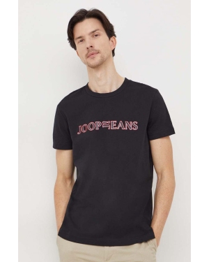 Joop! t-shirt bawełniany Cassian męski kolor czarny z nadrukiem 3004004810015540