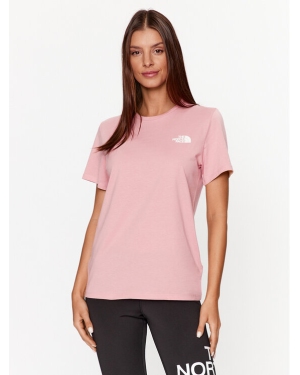 The North Face T-Shirt W Foundation Graphic Tee - EuNF0A86XQI0R1 Różowy Regular Fit