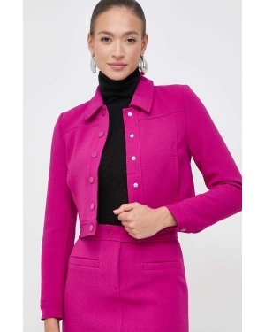 Morgan kurtka damska kolor różowy przejściowa