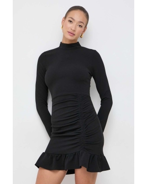 Morgan sukienka kolor czarny mini dopasowana