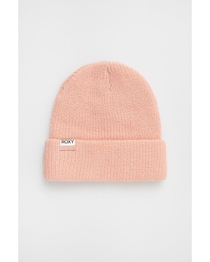 Roxy czapka kolor różowy