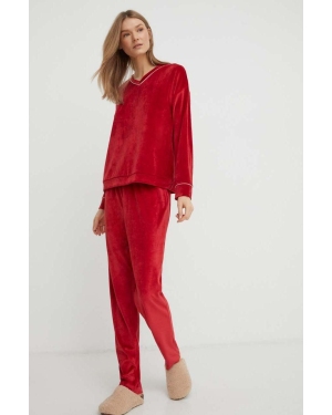 United Colors of Benetton piżama damska kolor czerwony