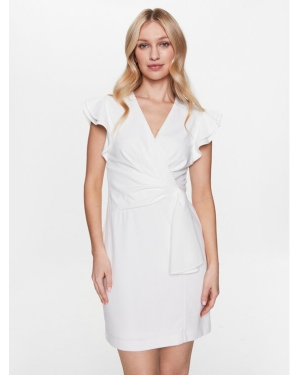 DKNY Sukienka koktajlowa DD3C1468 Biały Regular Fit