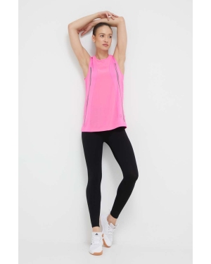 adidas by Stella McCartney top do biegania TruePace kolor różowy