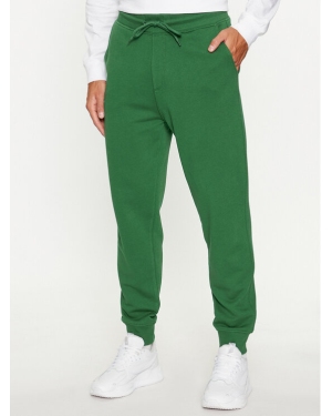 United Colors Of Benetton Spodnie dresowe 3J68UF00K Zielony Regular Fit