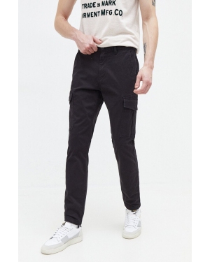 Tommy Jeans spodnie męskie kolor czarny w fasonie cargo DM0DM18341