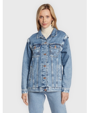 Wrangler Kurtka jeansowa Cher W40396X17 Niebieski Regular Fit