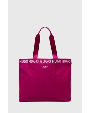 HUGO torebka kolor różowy 50498176