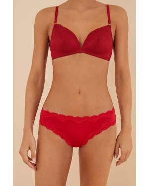 women'secret brazyliany THIRD ROUND kolor czerwony 876774