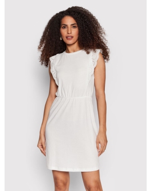 Vero Moda Sukienka codzienna Hollyn 10265206 Biały Regular Fit