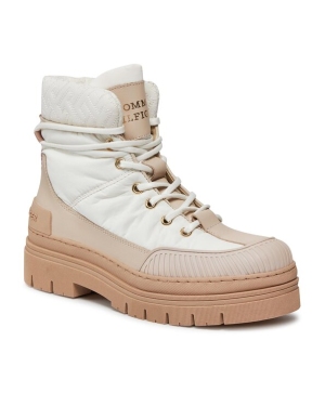 Tommy Hilfiger Trapery Th Monogram Outdoor Boot FW0FW07502 Biały