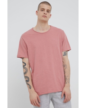 Medicine t-shirt bawełniany kolor różowy gładki
