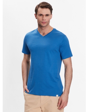 United Colors Of Benetton T-Shirt 3U53J4231 Niebieski Regular Fit