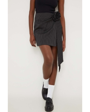 Answear Lab spódnica kolor czarny mini prosta