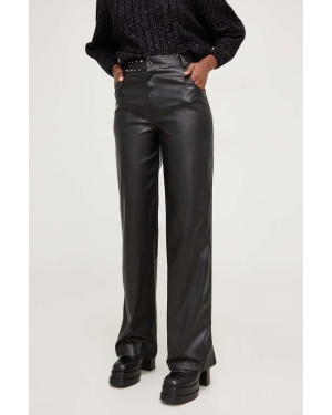 Answear Lab spodnie damskie kolor czarny proste high waist