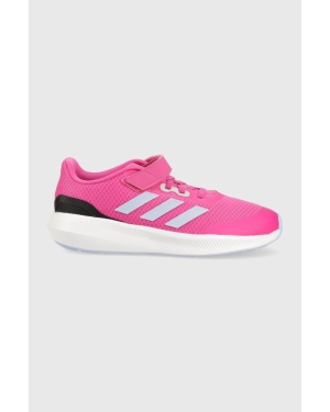 adidas sneakersy dziecięce RUNFALCON 3. EL K kolor różowy