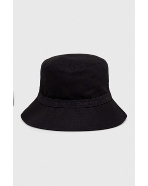 Calvin Klein kapelusz kolor czarny
