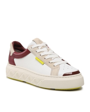 Tory Burch Sneakersy Ladybug Sneaker Leather 141752 Biały