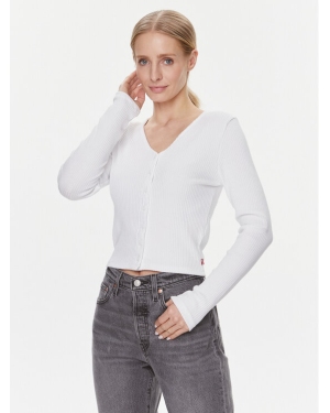 Levi's® Bluzka Monica A7194-0001 Biały Slim Fit