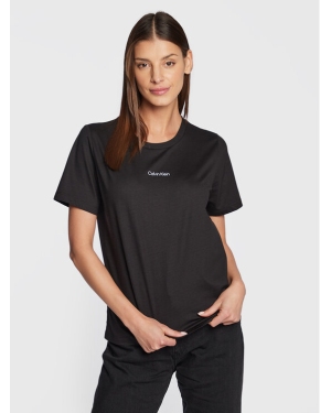 Calvin Klein T-Shirt Micro Logo K20K205454 Czarny Regular Fit