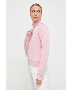 Guess bluza NEW ALLIE damska kolor różowy gładka V2YQ17 K7UW2