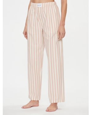 Calvin Klein Underwear Spodnie piżamowe 000QS6893E Różowy Regular Fit