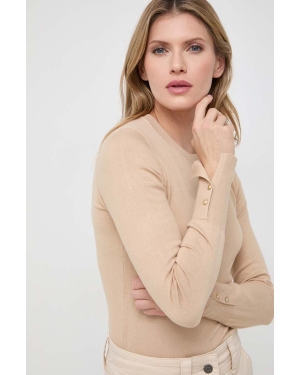 Guess sweter ELINOR damski kolor beżowy lekki W2YR30 Z2V62