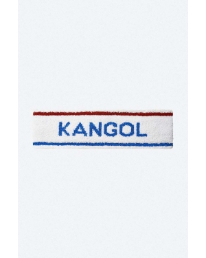 Kangol opaska na głowę kolor biały K3302ST-WHITE/CIAN