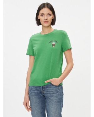 ONLY T-Shirt 15310849 Zielony Regular Fit