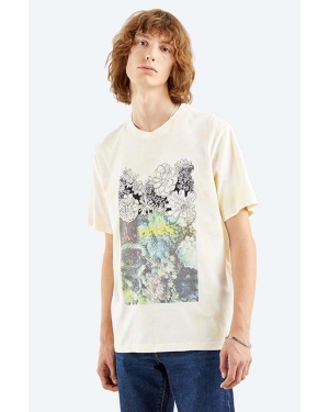 Levi's t-shirt bawełniany Relaxed Fit Tee Sketch kolor beżowy z nadrukiem 16143.0153-KREMOWY