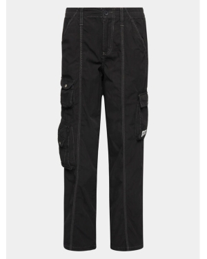 BDG Urban Outfitters Spodnie materiałowe Y2k Low Rise Cargo Pants 77101459 Czarny Regular Fit
