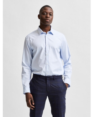 Selected Homme Koszula 16080200 Niebieski Slim Fit