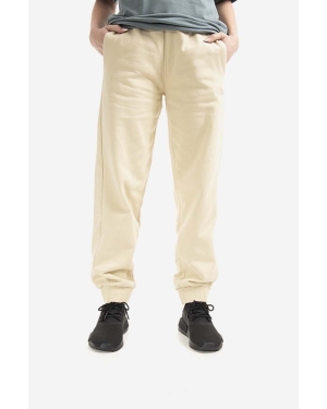 The North Face spodnie dresowe bawełniane Oversized Jogger kolor beżowy gładkie NF0A5IGE-3X4