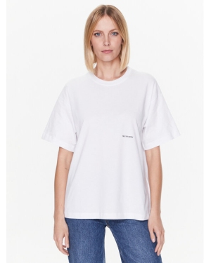 Trussardi T-Shirt 56T00559 Biały Regular Fit