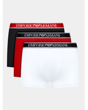 Emporio Armani Underwear Komplet 3 par bokserek 111357 3F717 10010 Biały