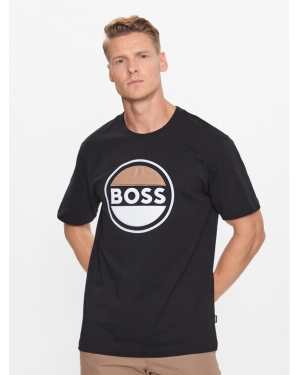 Boss T-Shirt 50496223 Czarny Regular Fit