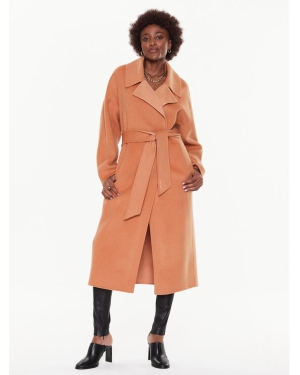 Calvin Klein Płaszcz wełniany K20K205006 Pomarańczowy Oversize