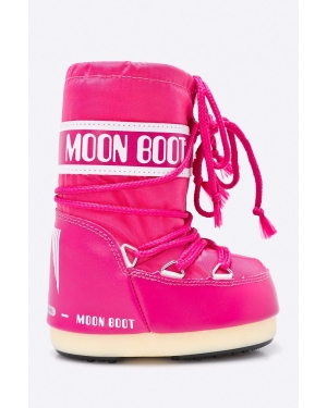 Moon Boot - Śniegowce dziecięce Nylon Bouganville