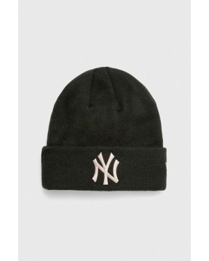 New Era czapka kolor zielony NEW YORK YANKEES