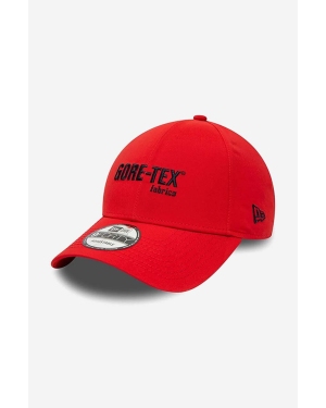 New Era czapka z daszkiem Gore-tex kolor czerwony z aplikacją 60222511-CZERWONY