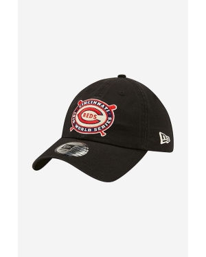 New Era czapka z daszkiem kolor czarny z aplikacją 60222288-CZARNY