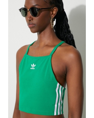 adidas Originals top damski kolor zielony